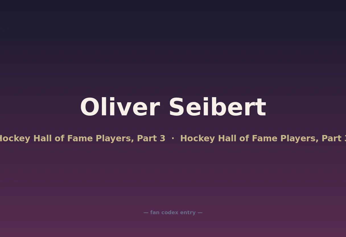 Oliver Seibert