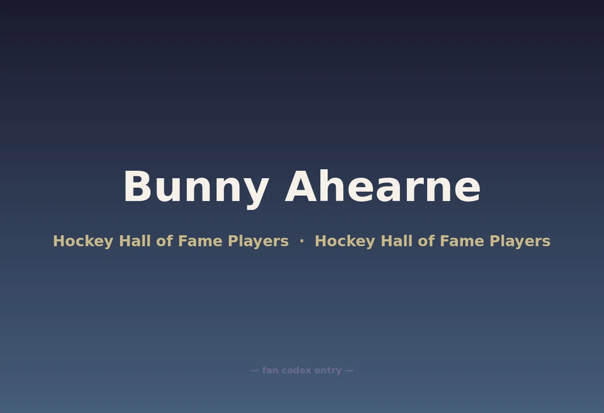 Bunny Ahearne