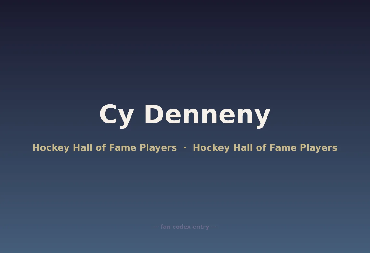 Cy Denneny