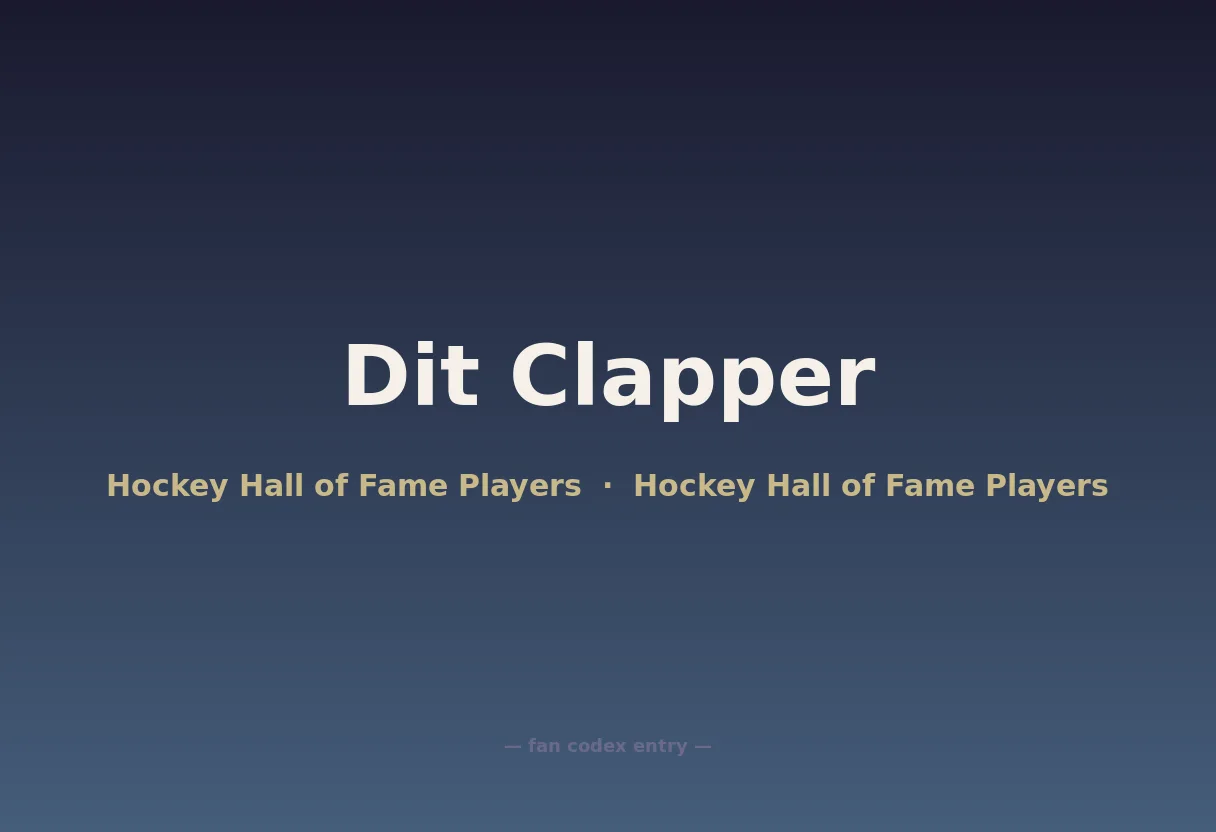 Dit Clapper
