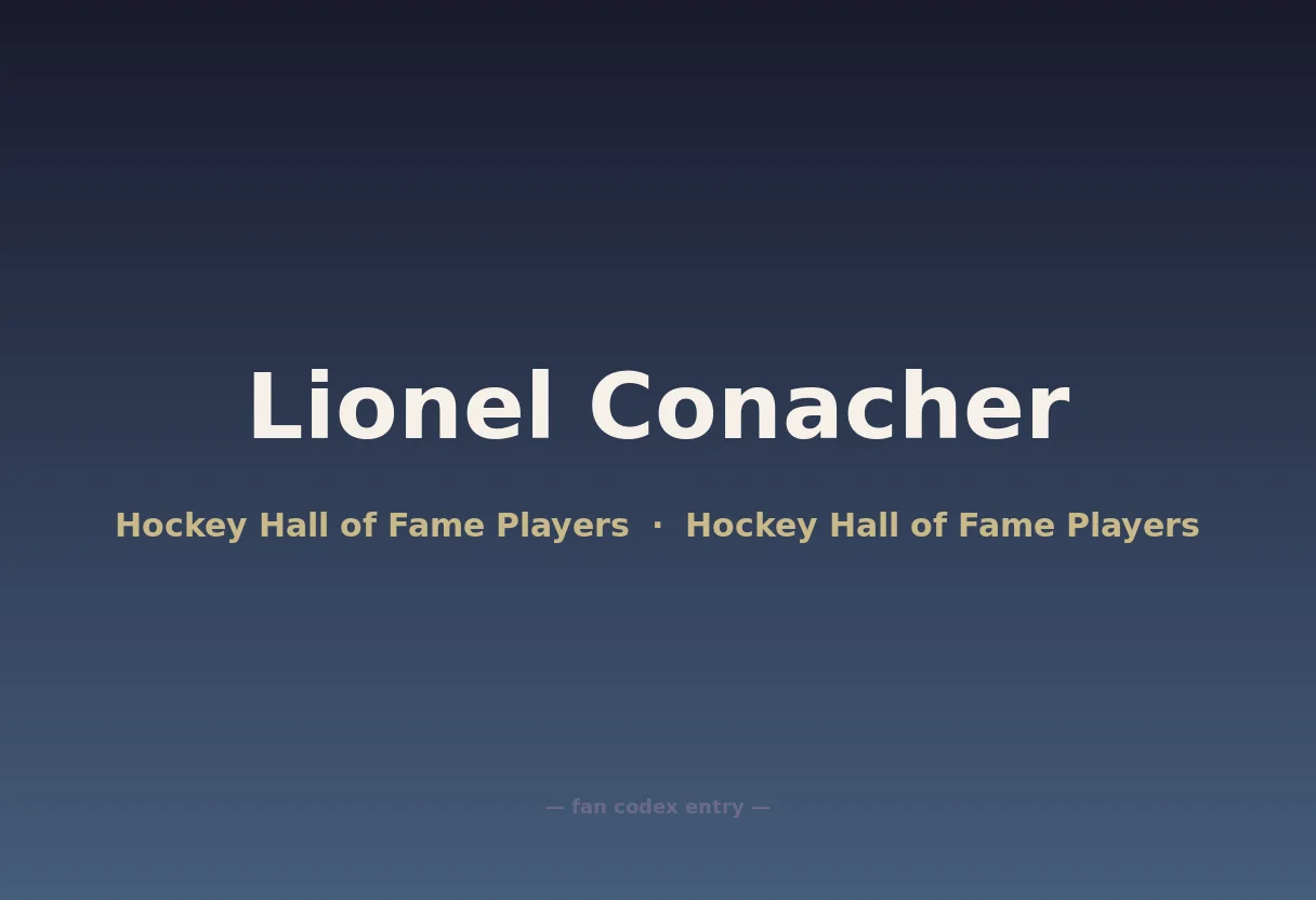 Lionel Conacher