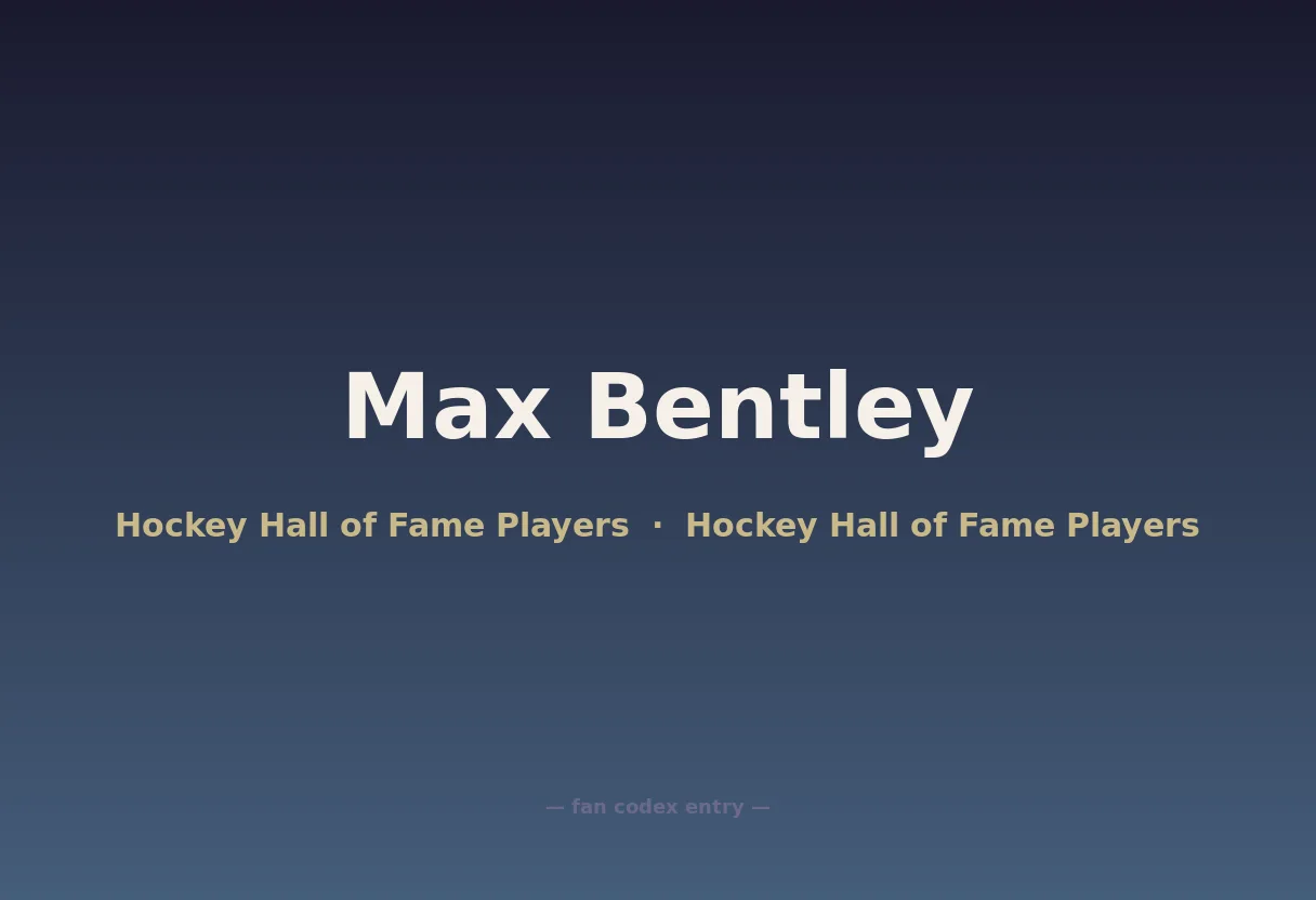 Max Bentley
