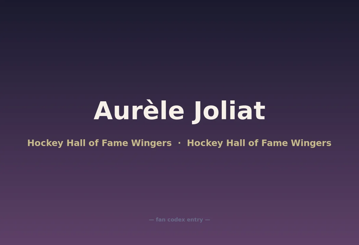 Aurèle Joliat