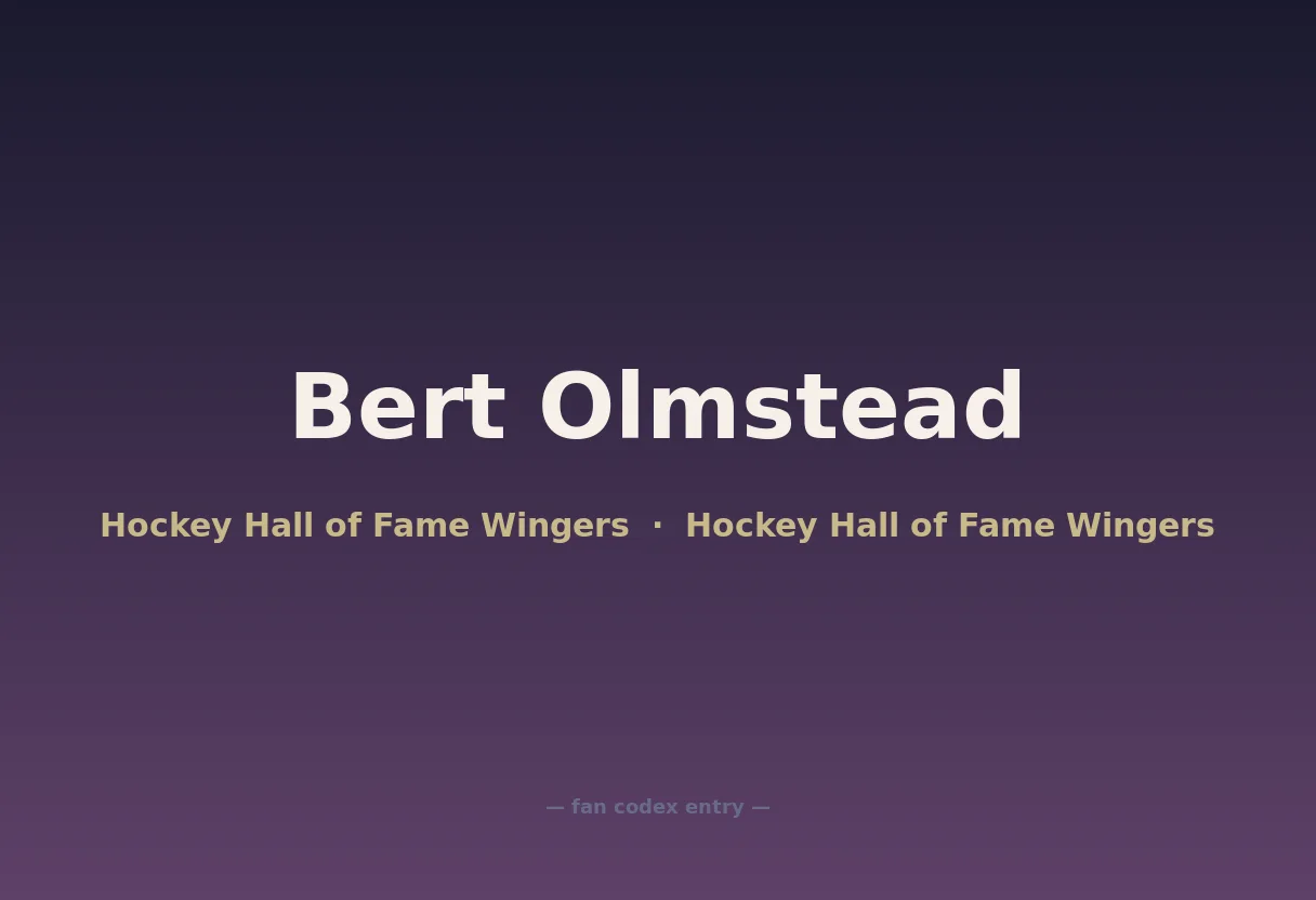 Bert Olmstead