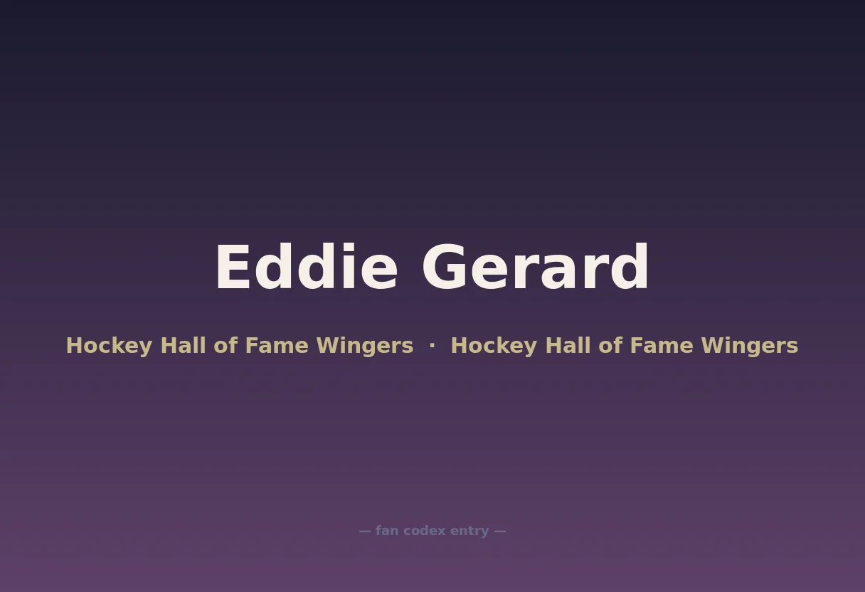 Eddie Gerard