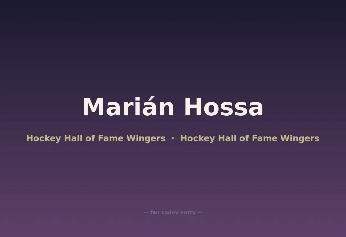Marián Hossa
