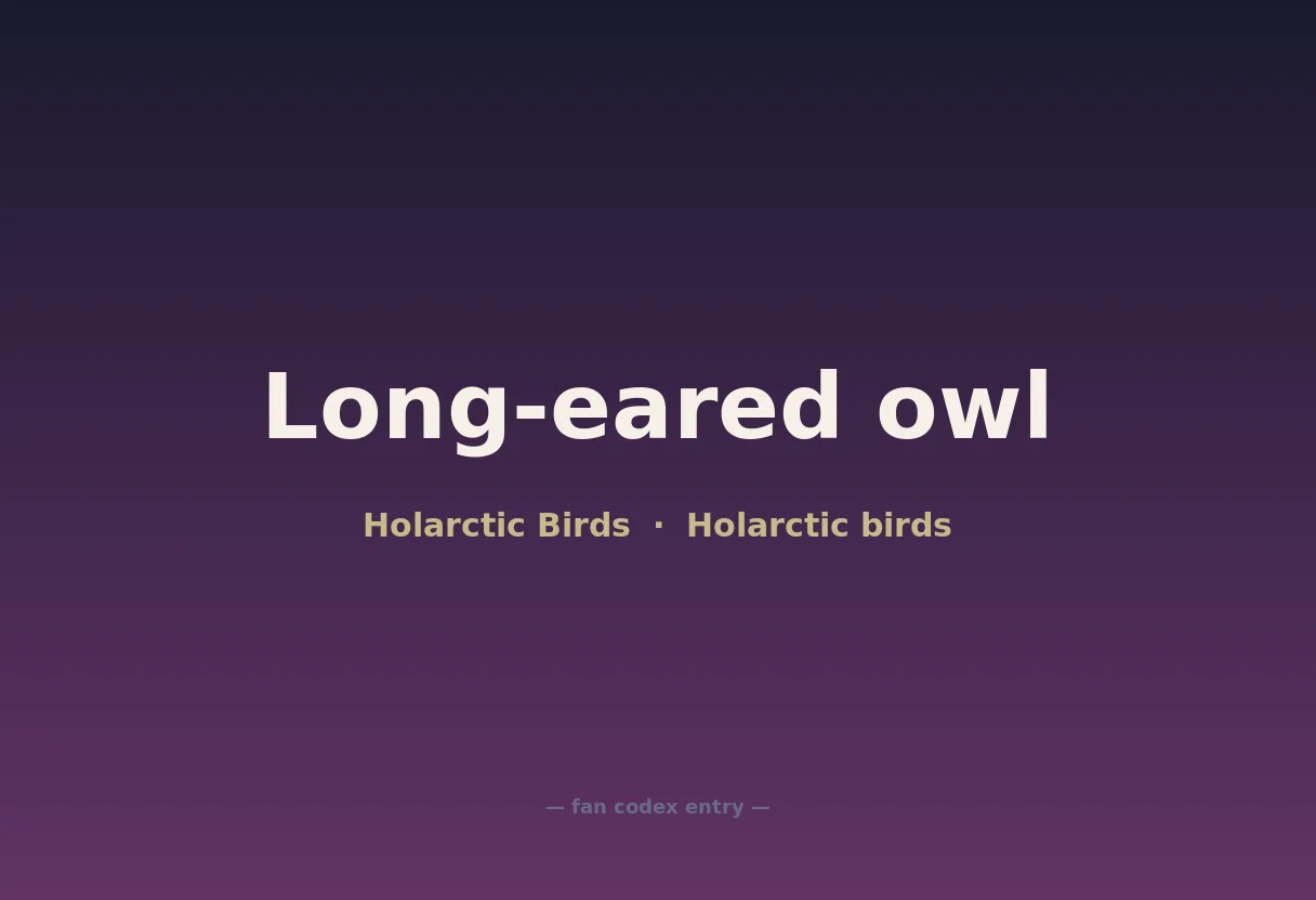 Long-eared owl