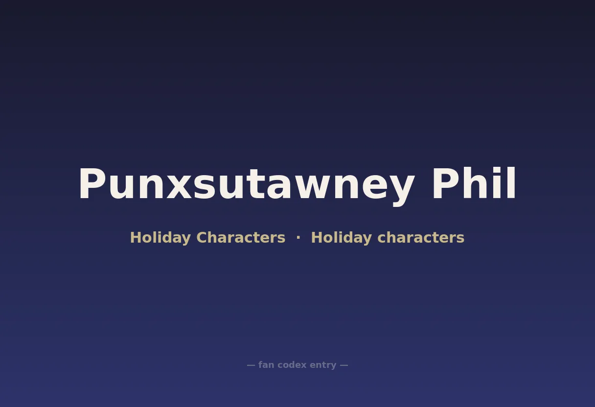Punxsutawney Phil
