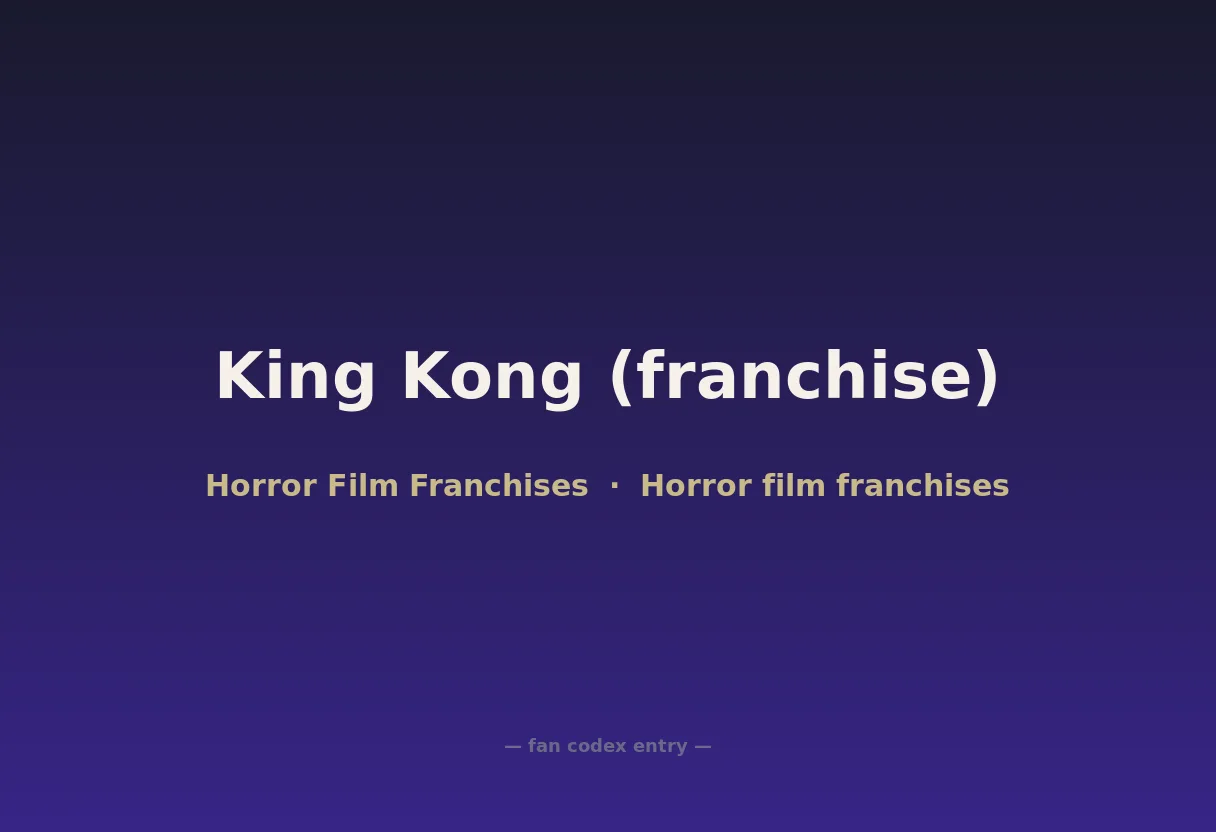 King Kong (franchise)