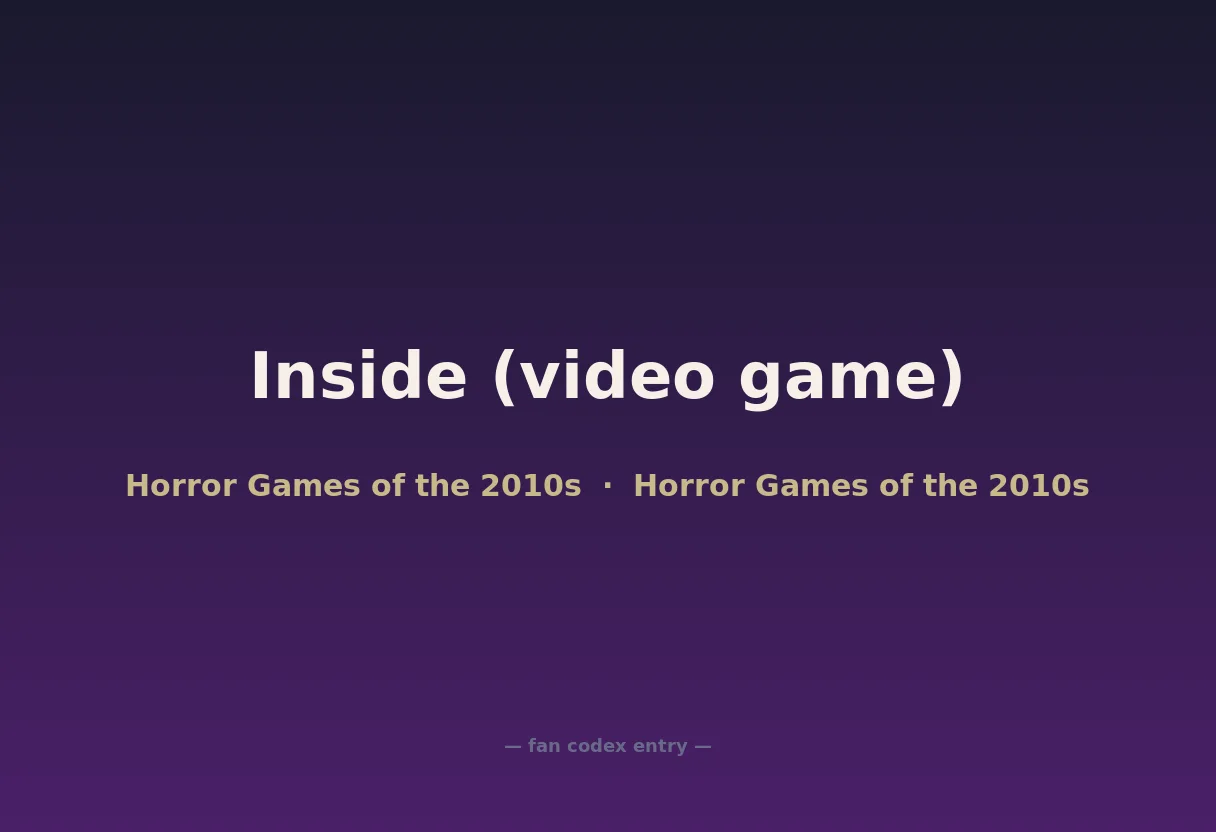 Inside (video game)