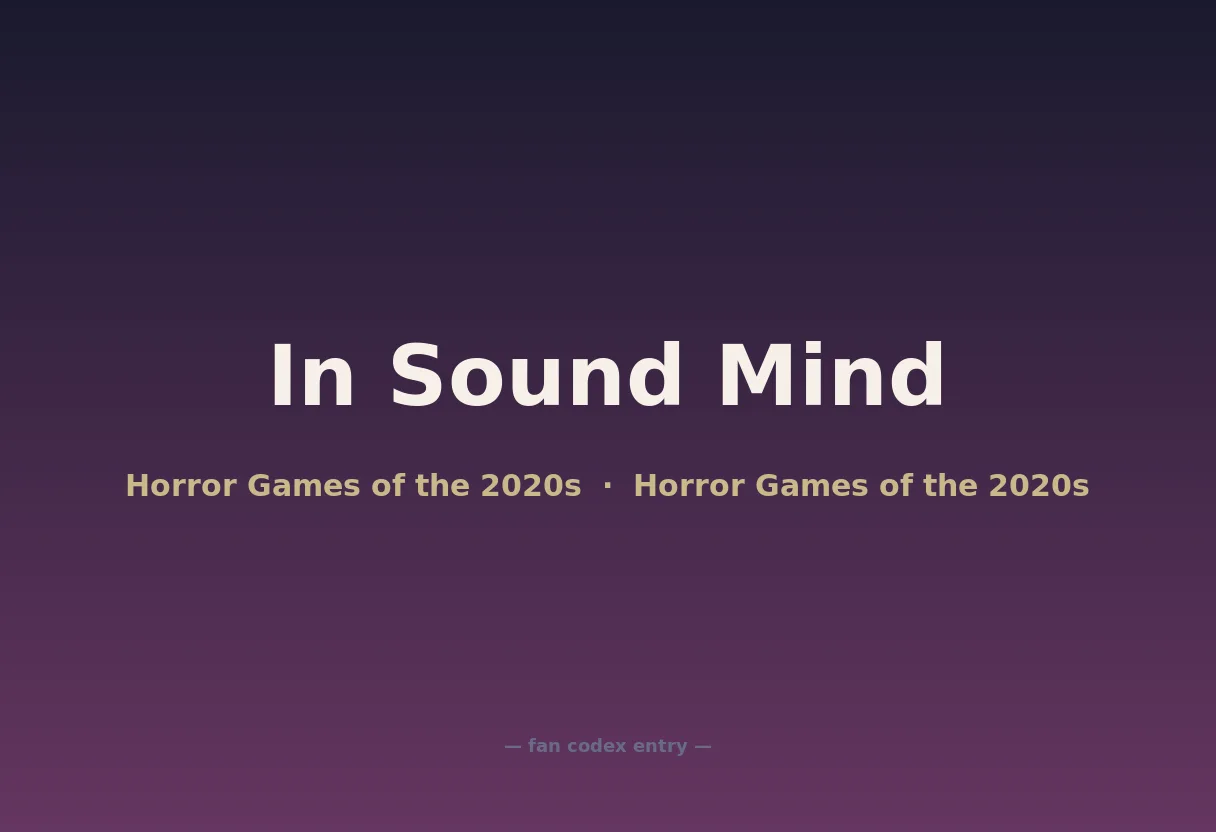In Sound Mind