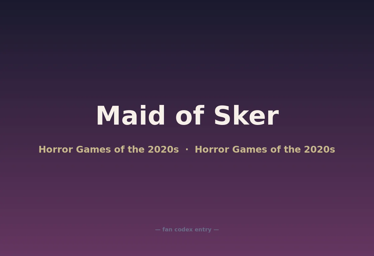 Maid of Sker