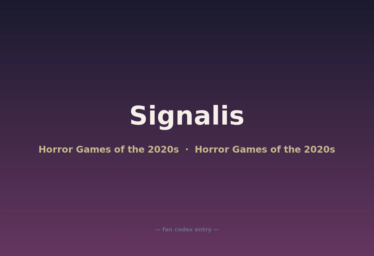 Signalis