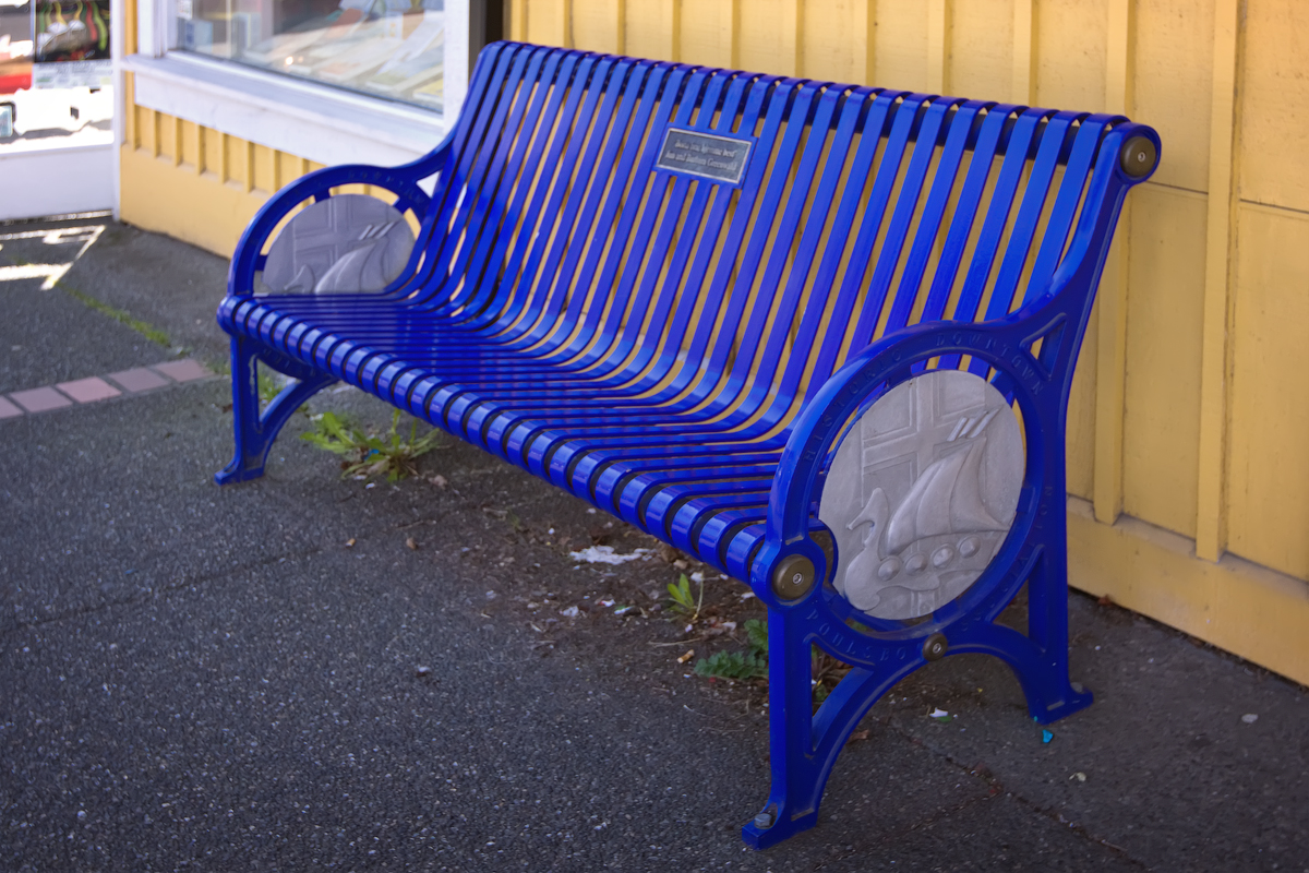 Bench in Poulsbo