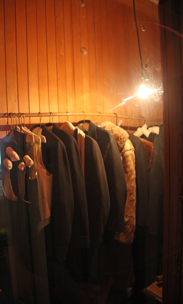 Cedar closet in the bedroom in Woodrow Wilson House