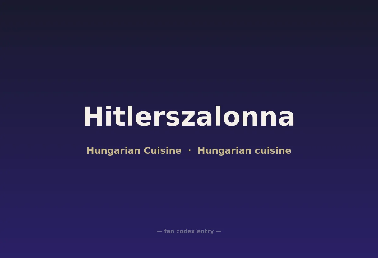 Hitlerszalonna