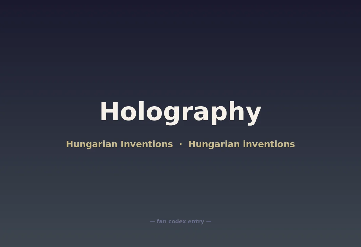 Holography