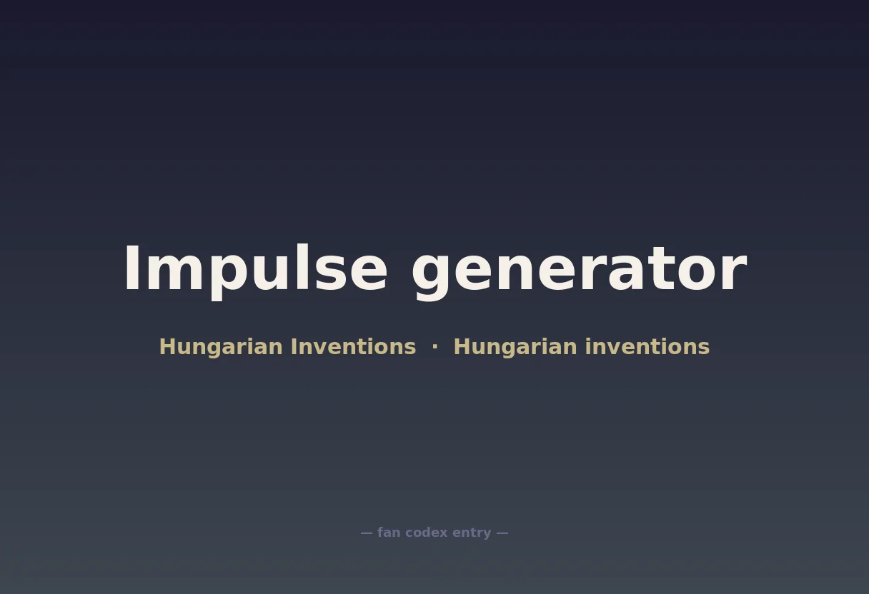 Impulse generator