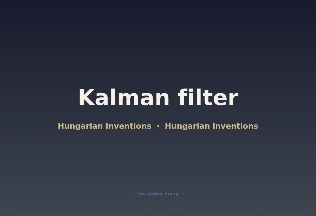 Kalman filter