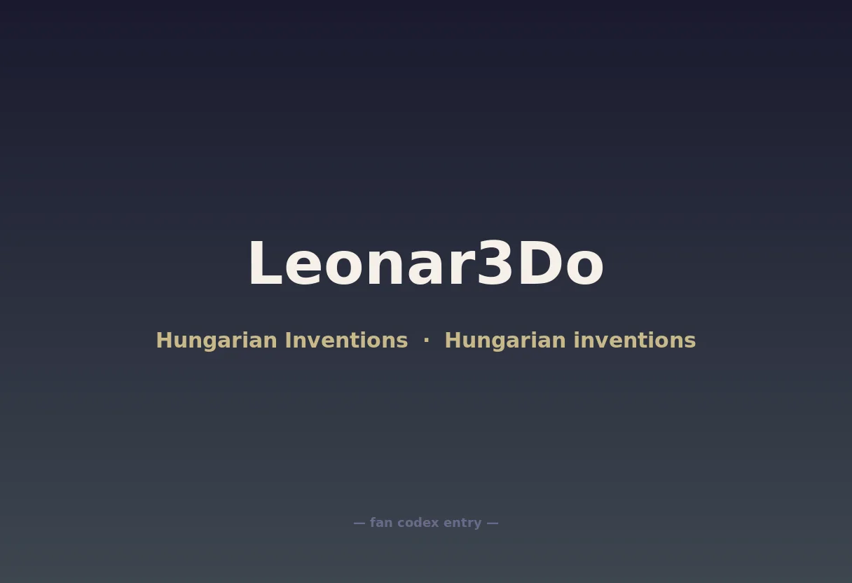 Leonar3Do