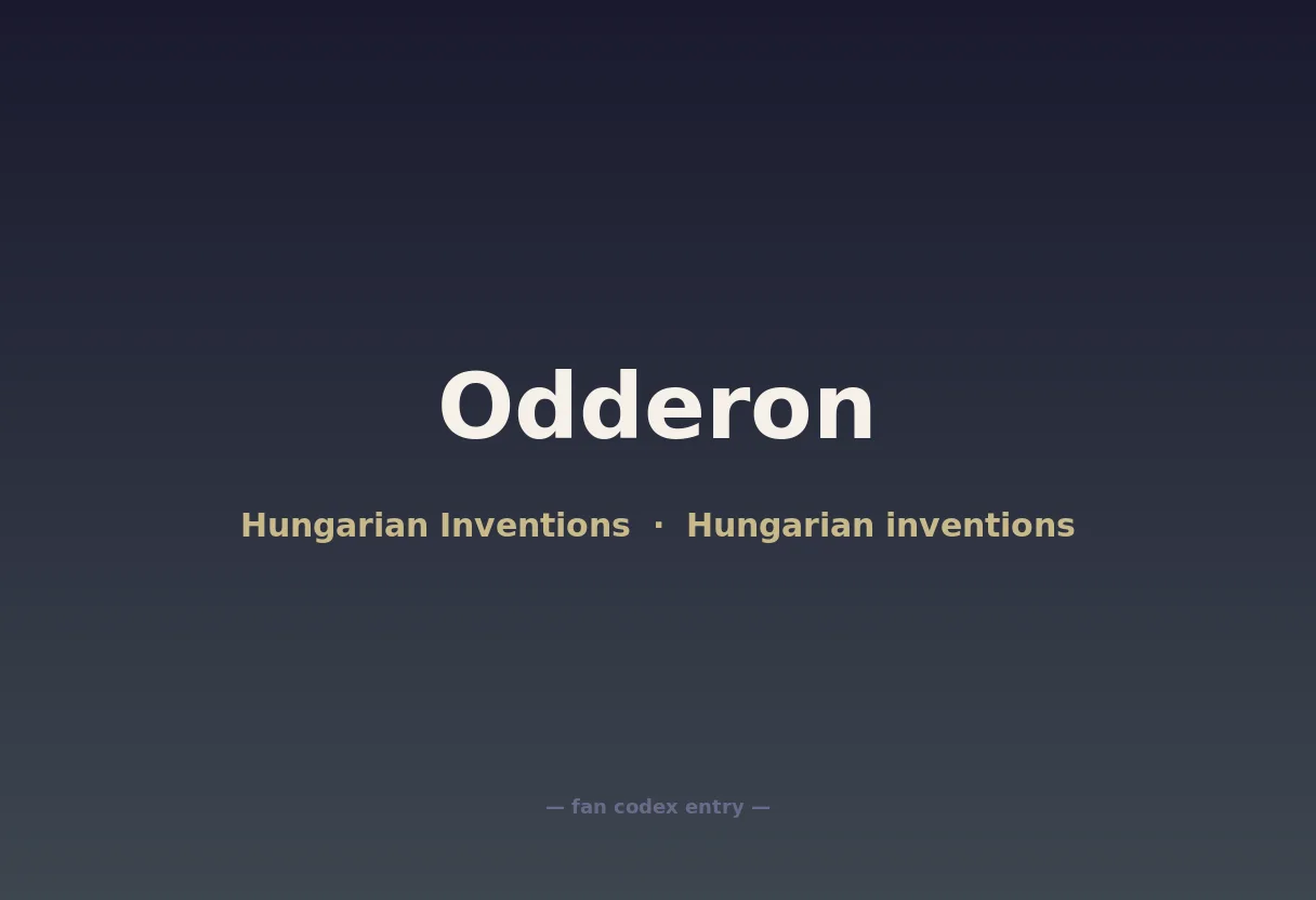 Odderon