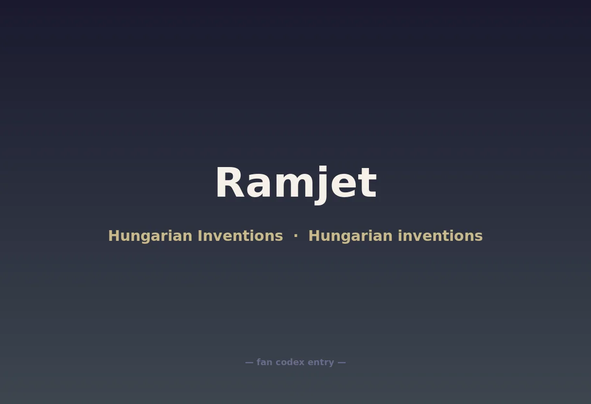 Ramjet