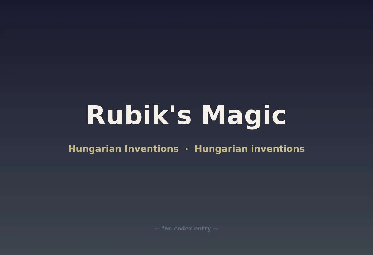 Rubik's Magic