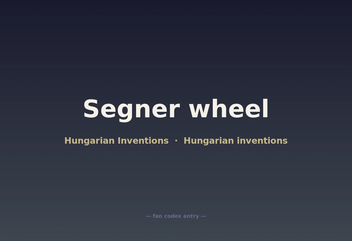 Segner wheel