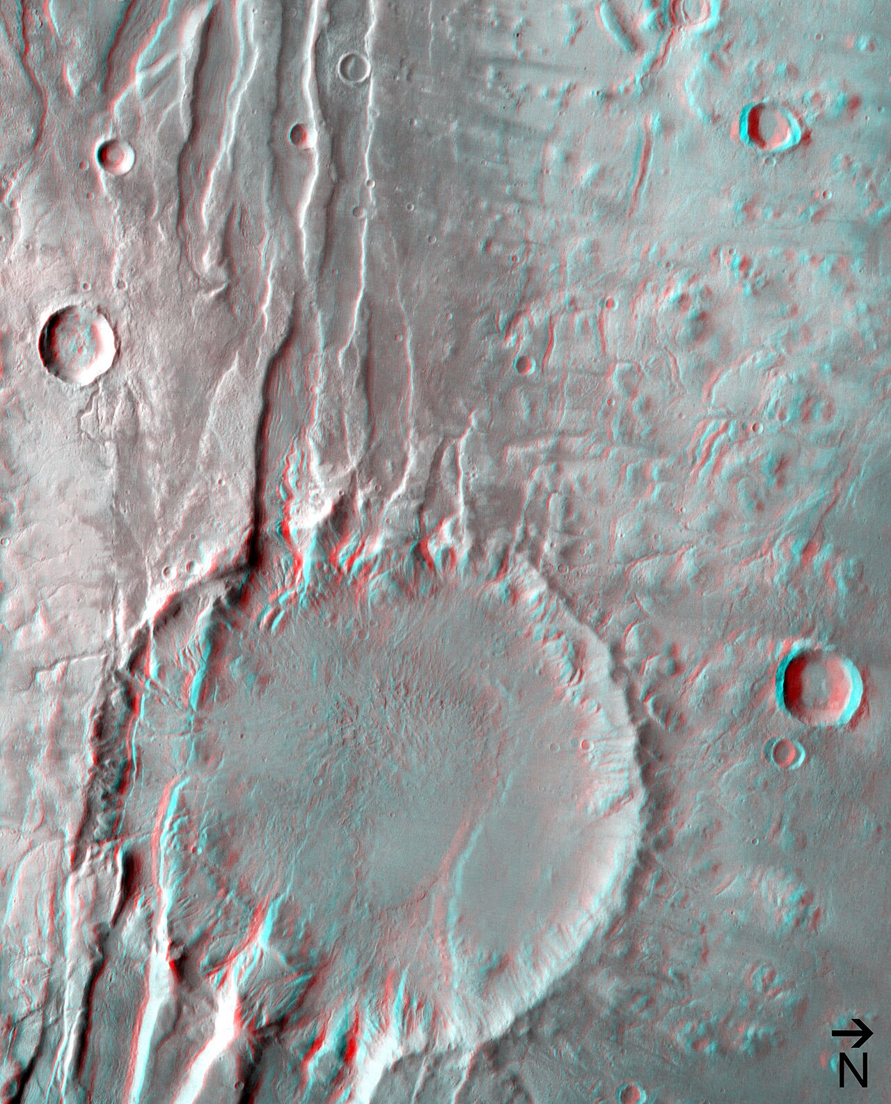 Disrupted planet