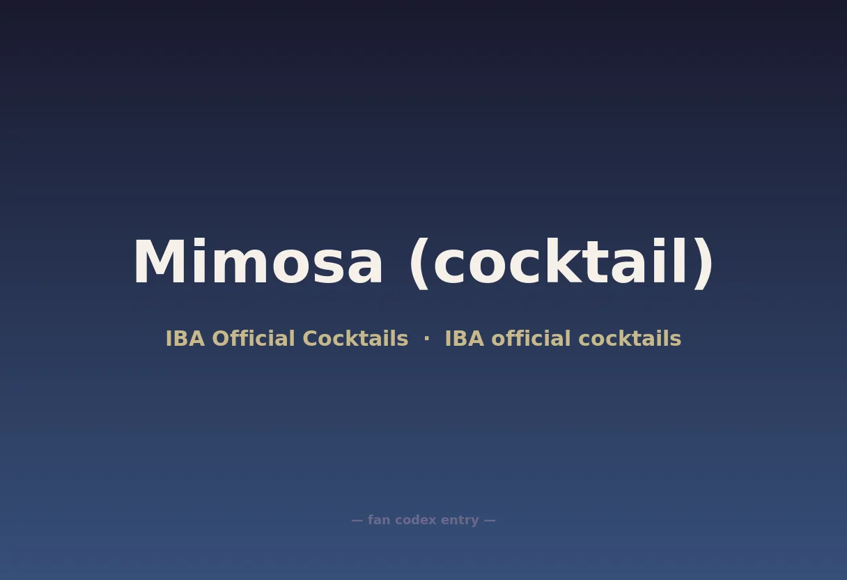 Mimosa (cocktail)