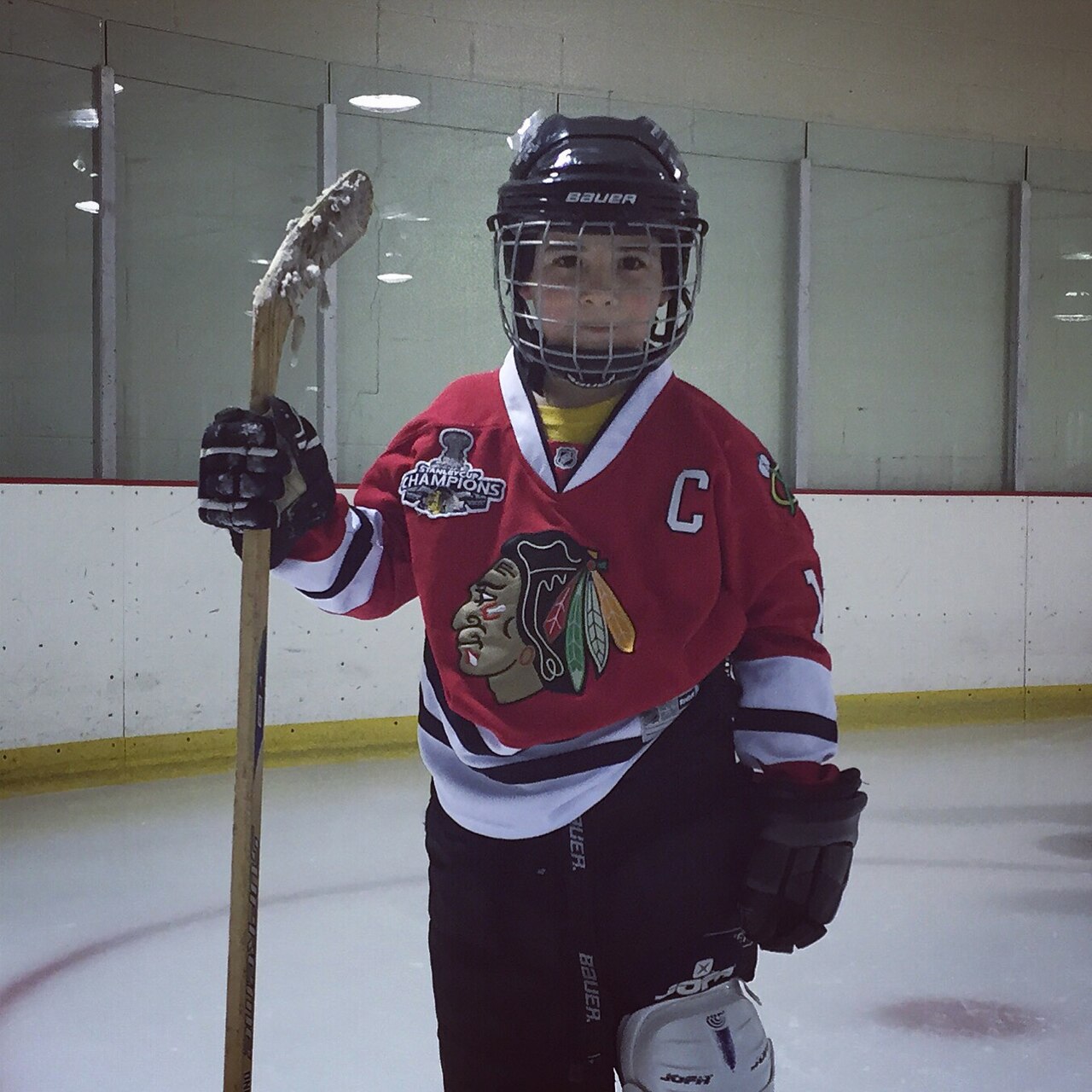 Hockey helmet