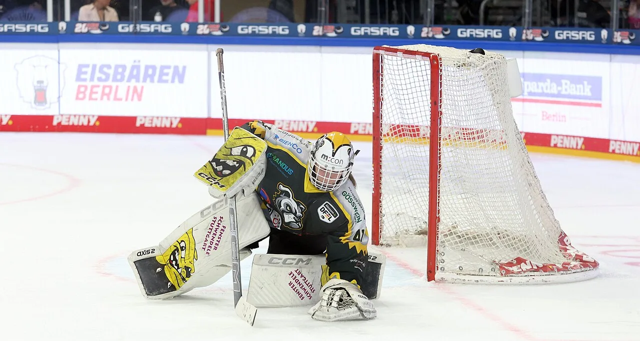 Ice hockey goaltending equipment