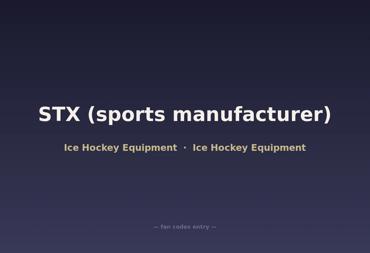 STX (sports manufacturer)