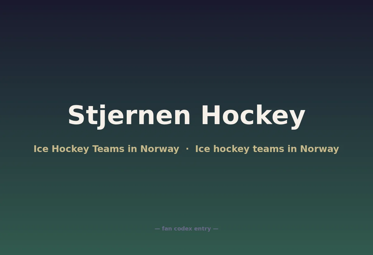 Stjernen Hockey