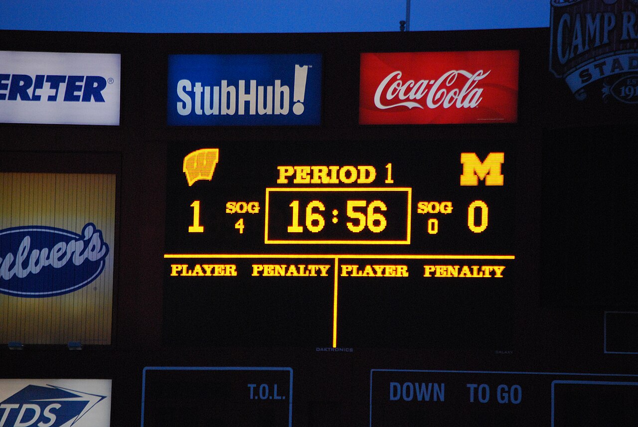 Michigan goal