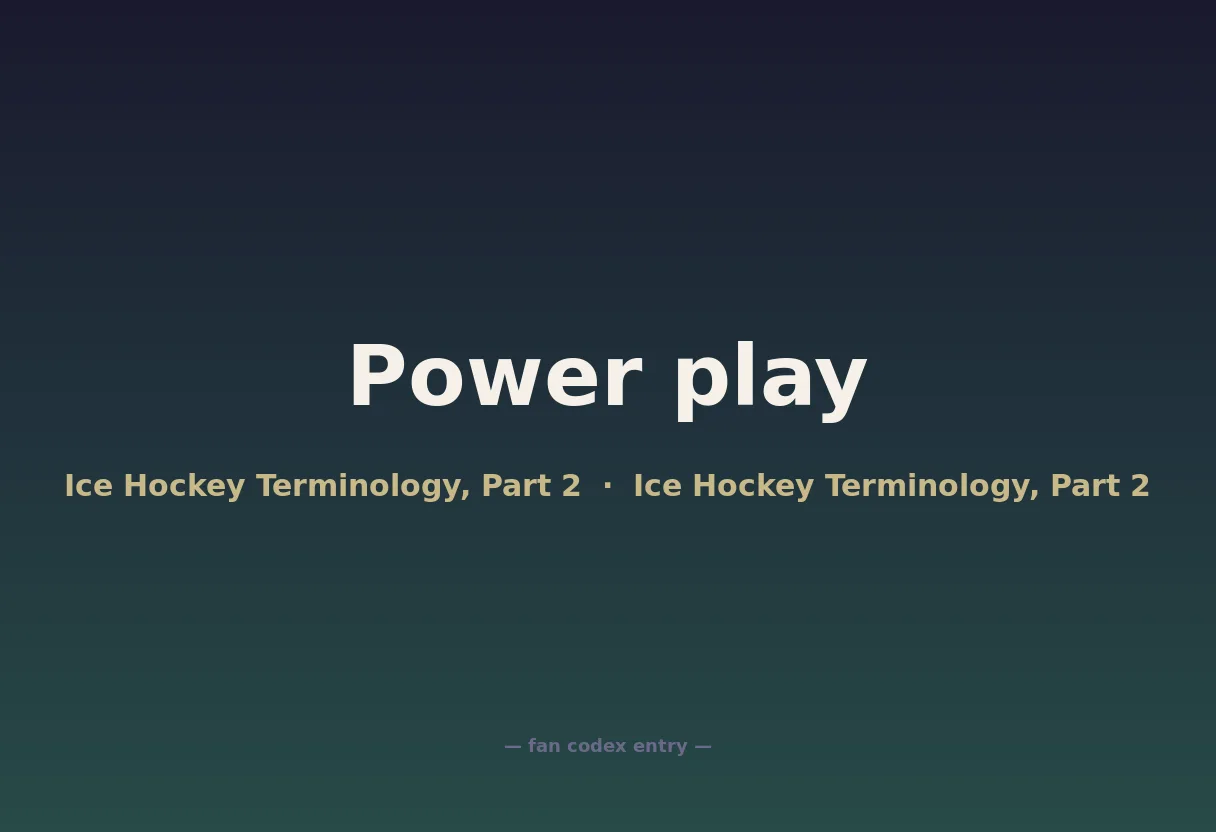 Power play