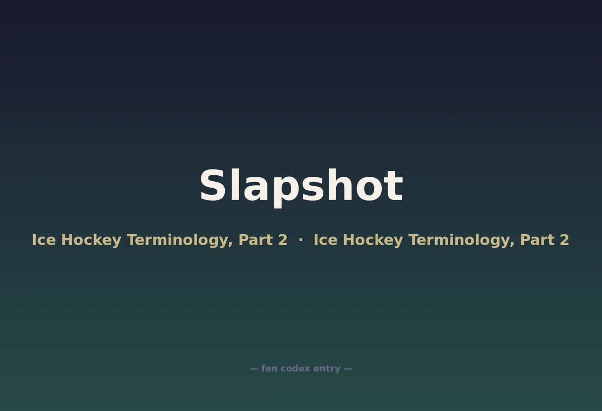 Slapshot