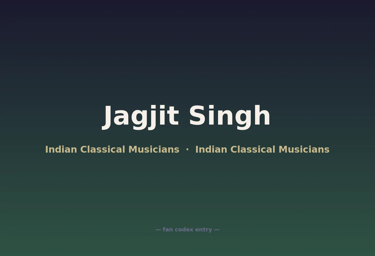 Jagjit Singh