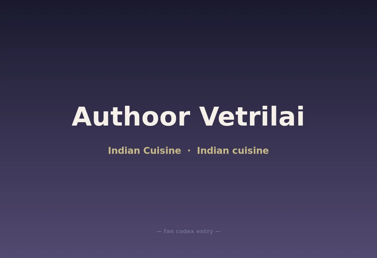 Authoor Vetrilai