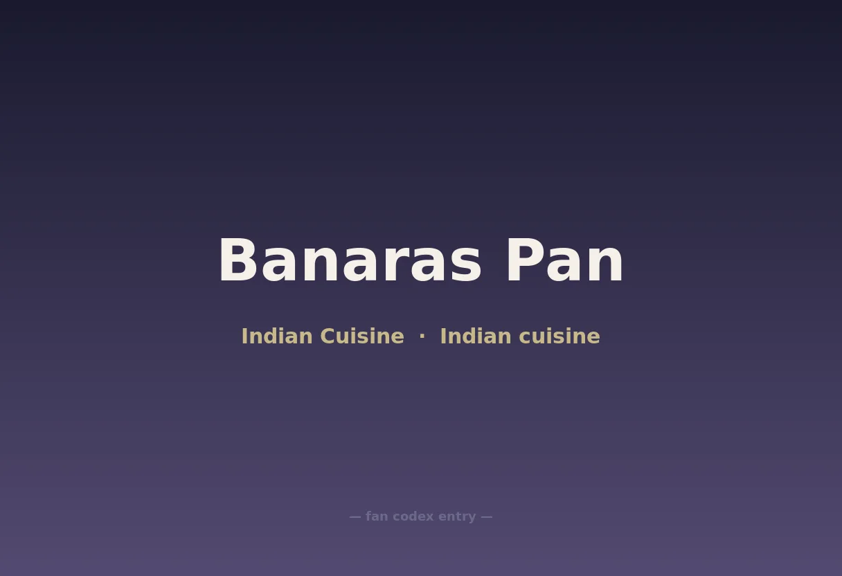 Banaras Pan