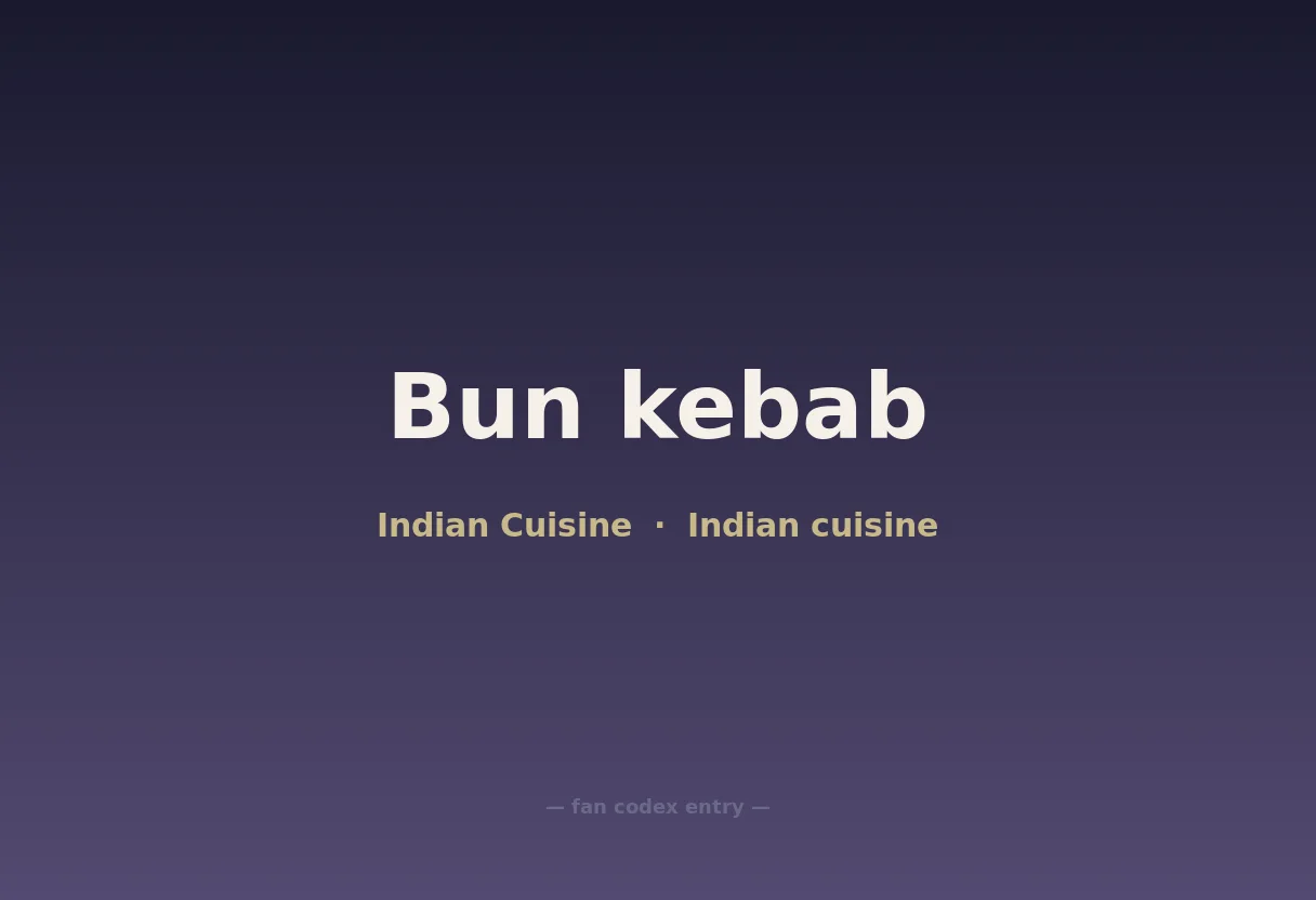 Bun kebab