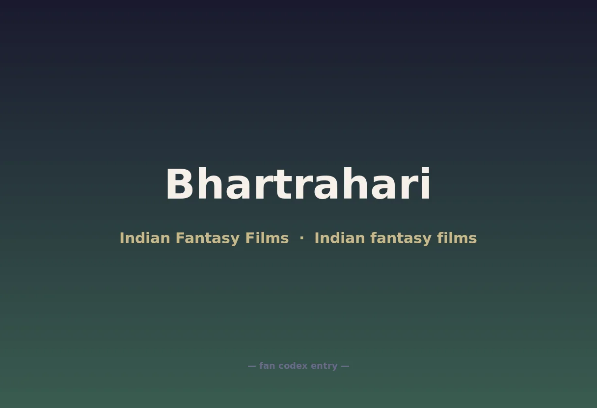 Bhartrahari