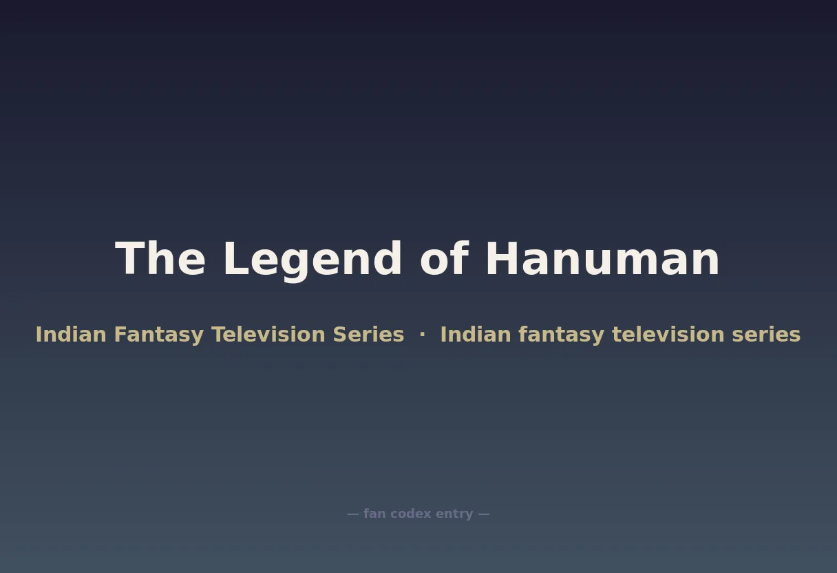 The Legend of Hanuman