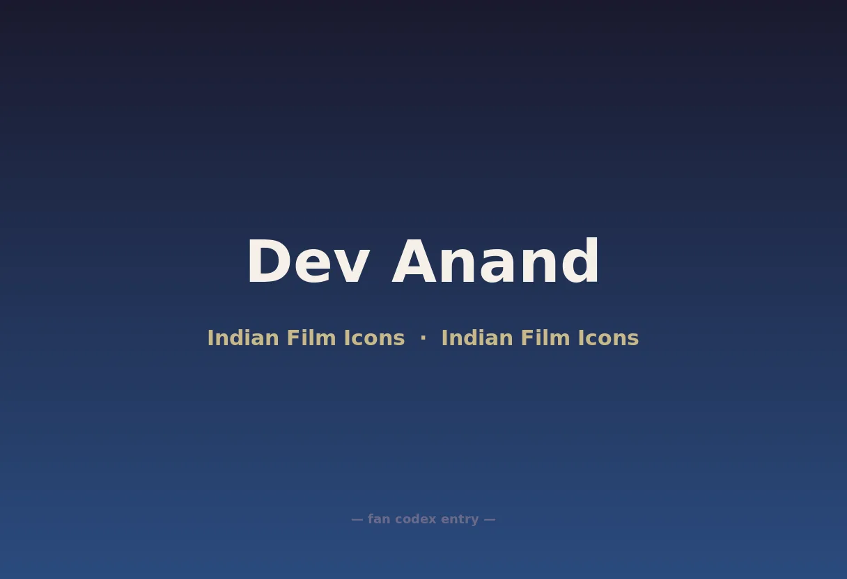 Dev Anand