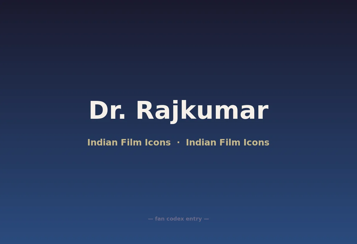 Dr. Rajkumar