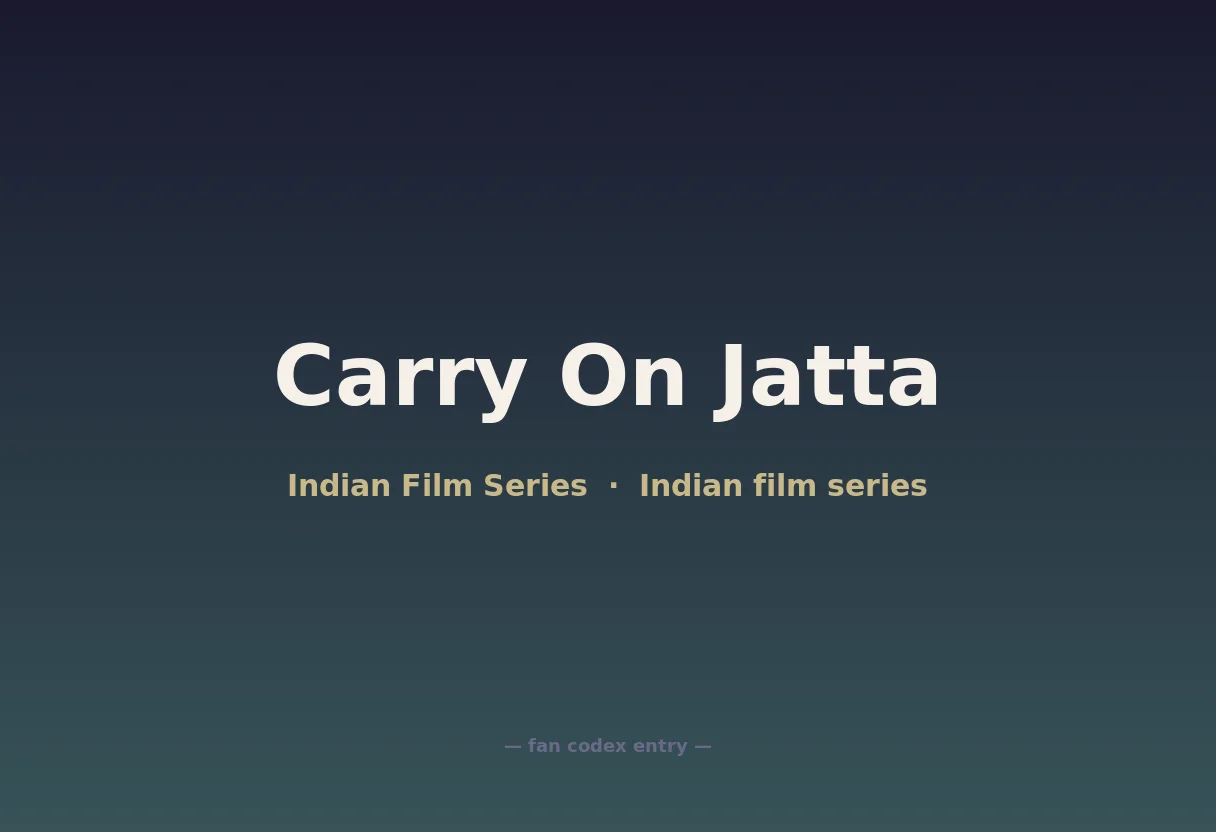 Carry On Jatta