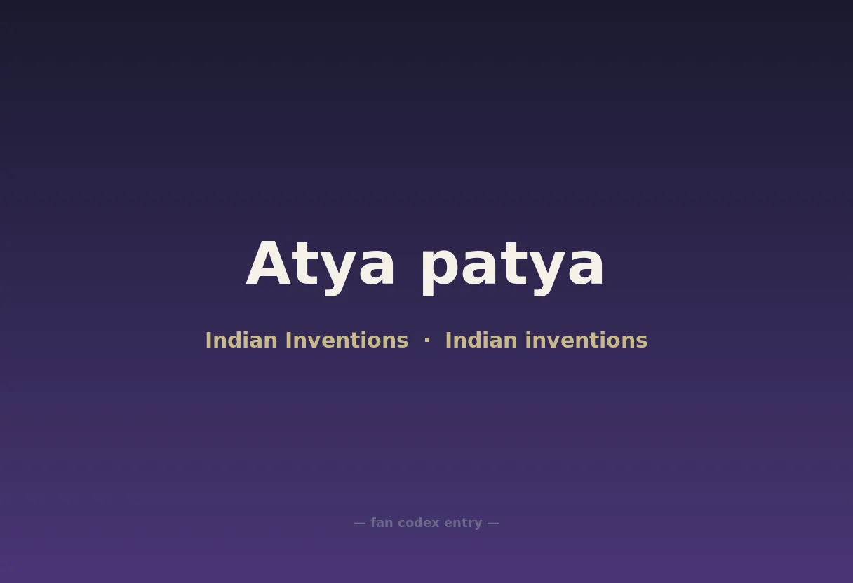 Atya patya