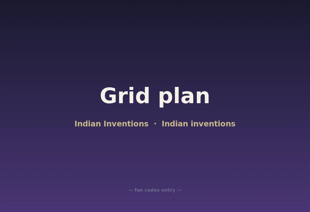 Grid plan