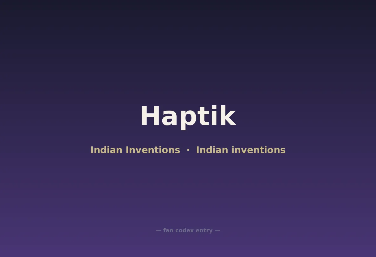 Haptik