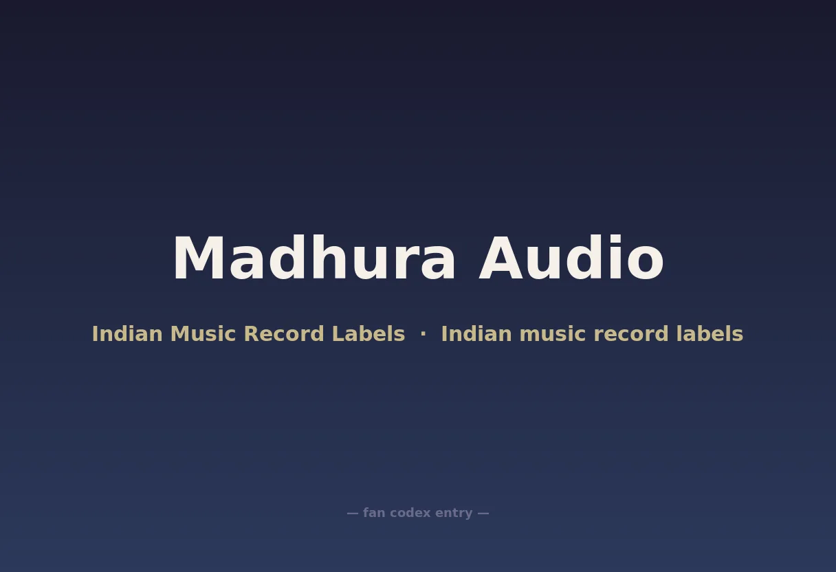 Madhura Audio